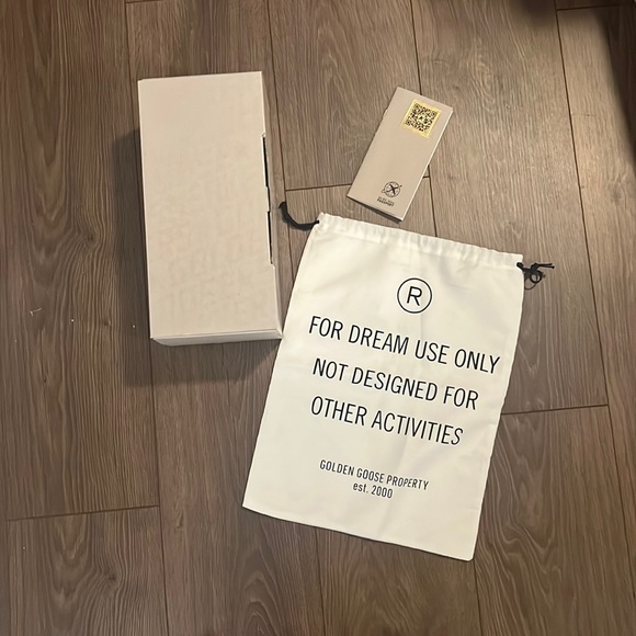 Golden Goose Shoes Golden Goose Box Duster Bag And Passport No